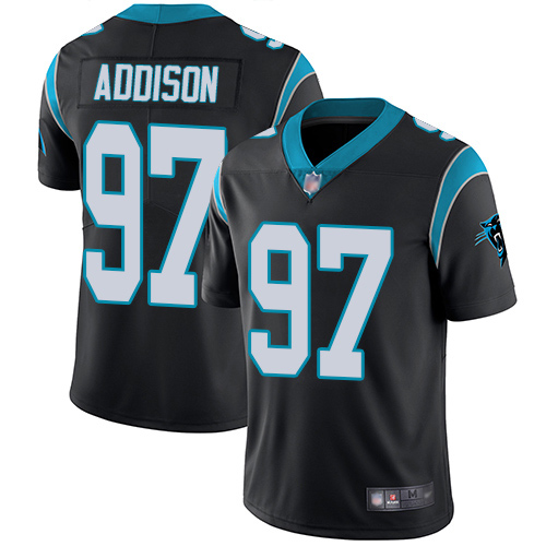 Carolina Panthers Limited Black Men Mario Addison Home Jersey NFL Football #97 Vapor Untouchable